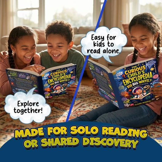 The Curious Child's Encyclopedia for Kids Ages 6–10 | 101 Why Questions with Science Facts, Activities & Full-Color Illustrations